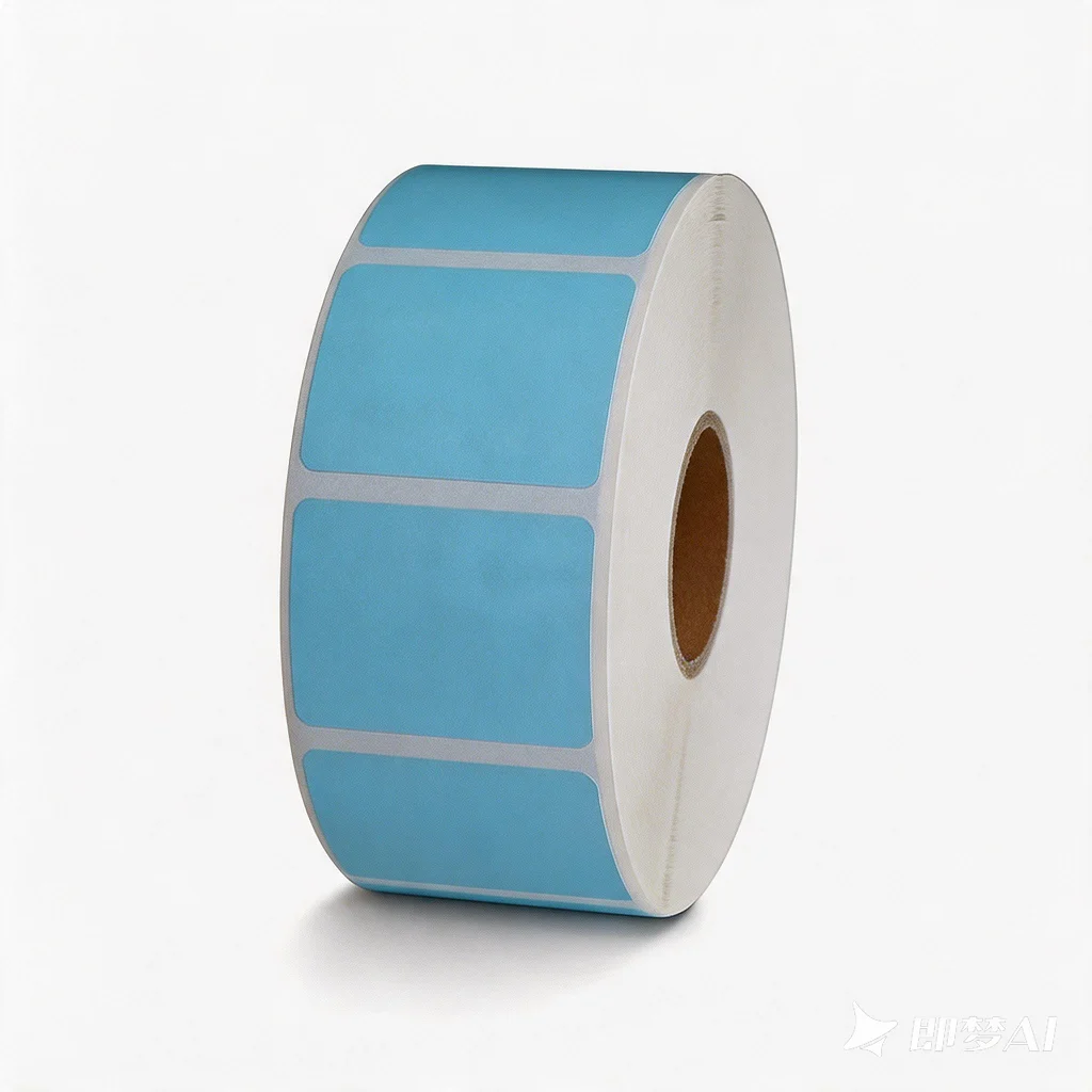 Label Manufacturer Wholesale Custom 1.25x1 Inch  Thermal Label Stickers  32 mm X 25 mm Color Labels 1380 labels per roll