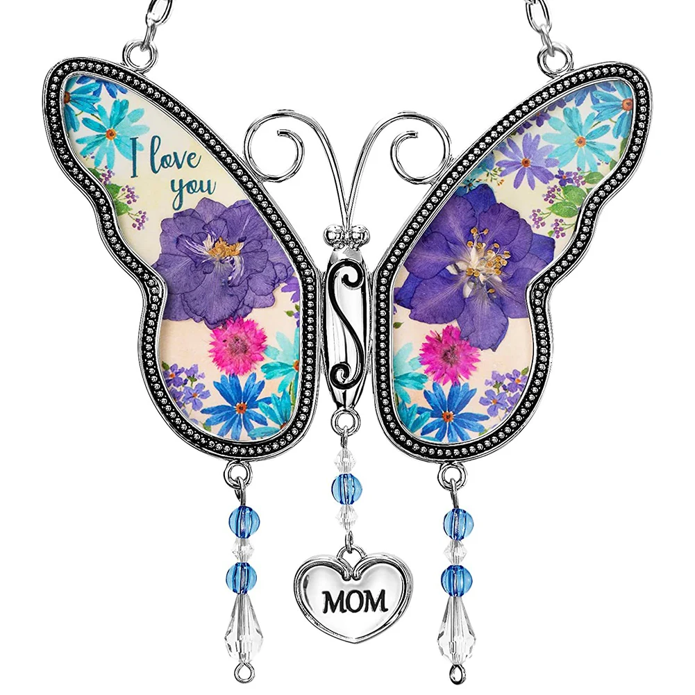 Garden Decoration Butterfly Wind Bell Wind Bell 1pc 25*12*4 Accessories Butterfly Design Decor Metal Mother\'s Day for durable