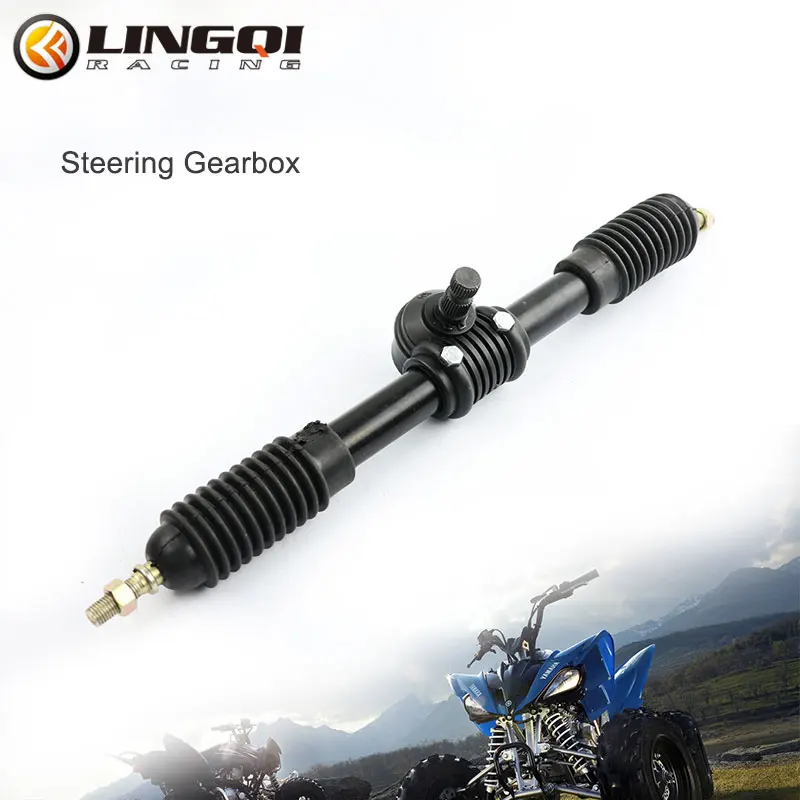 LESQUE Go Kart Steering Gear Pinion Assembly Tie Rod Shaft Kit For ATV Buggy Karting ATV UTV Parts 315mm 340mm 440mm 485mm