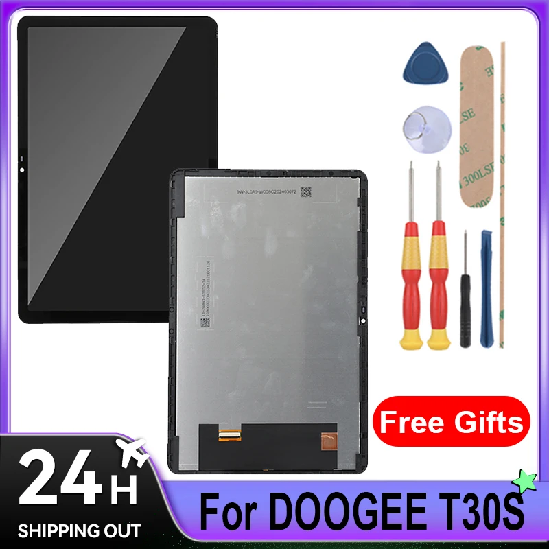 For Doogee T30S LCD Display + Touch Screen Full Assembly Tablet Replacement Parts With Tools