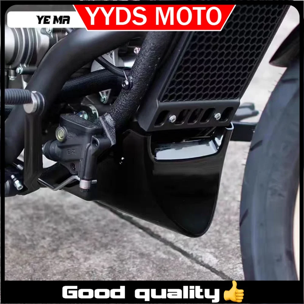 Applicable For Benda Motorcycle Gray Stone 250 Jinjila 300 Napoleon 450 Dark Flag 500 modified lower deflector water tankdecorat