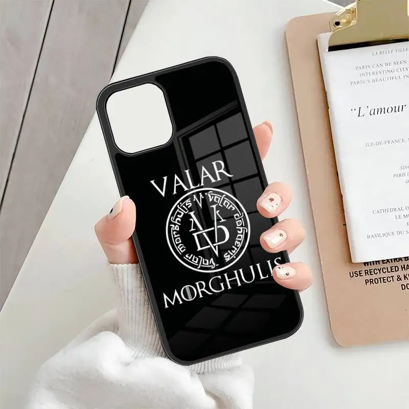 Valar Morghulis Phone Case PC+TPU Design For Samsung Galaxy S22 S10 S21 S20 S30 Plus Ultra Note 10 Pro 20 Back Cover