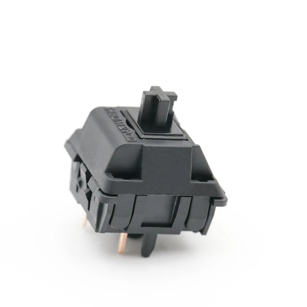 GoatWorks WINGBlack Switch Hot Swap Prelubricate 37/43/47g الزناد 5PIN مفتاح خطي مخصص لملحقات لوحة المفاتيح الميكانيكية