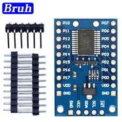 PCF8575 Module Expansion IO port Expander board DC 2.5-5.5V I2C communication control 16 IO ports For Arduino