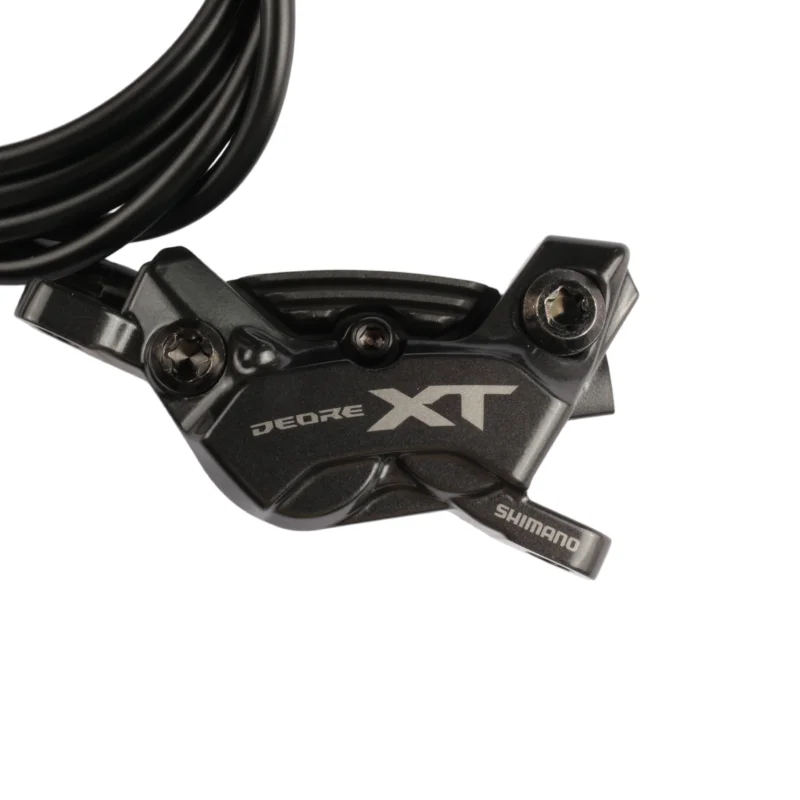 Shimano DEORE XT M8200 Bremse hydraulische Scheibenbremse 2-Kolben M8220 4 Kolben MTB mit J05A ICE-TECH Harzpolster Fahrradteile – Detail 29