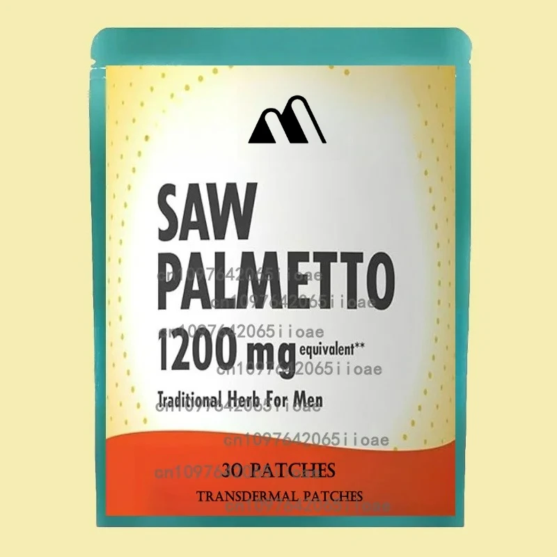 

30-пластыри Saw Palmetto Transdermal Patches Энергия роста волос