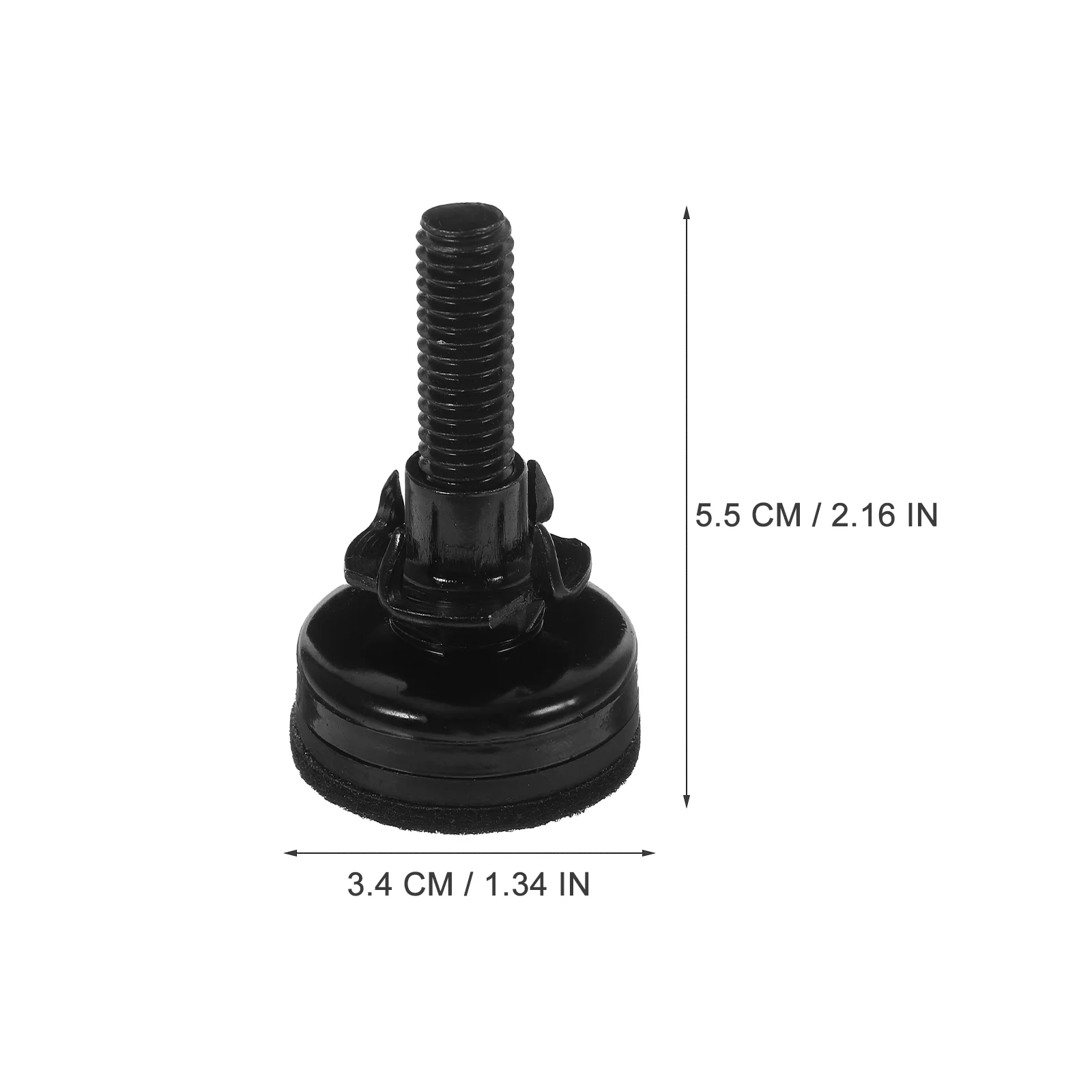4 set piedini livellanti viti supporti per laptop mobili spessori regolabili livellatori per monitor per culla
