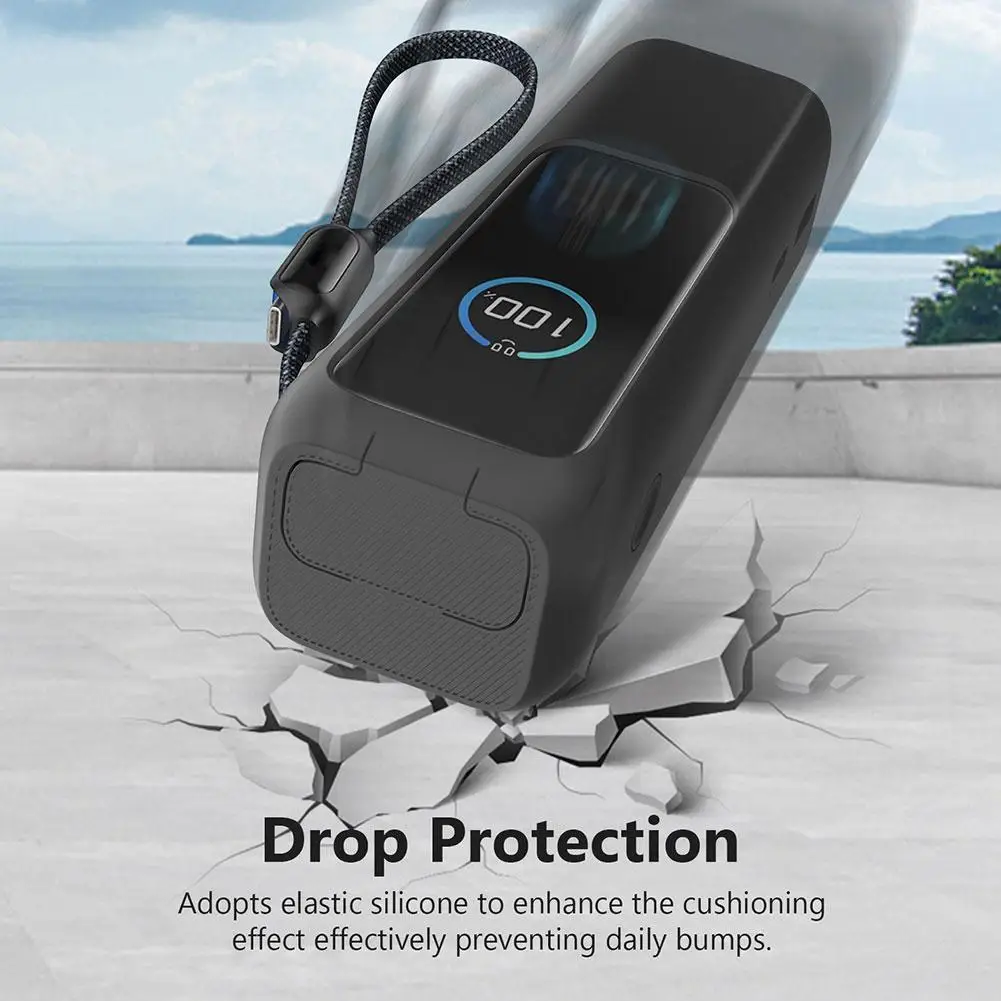 For Anker Zolo 165W Mobile Power Case 25000mAh Portable Travel Anti Drop Anti-scratch Silicone Full Protective Carrying Case - Image 2