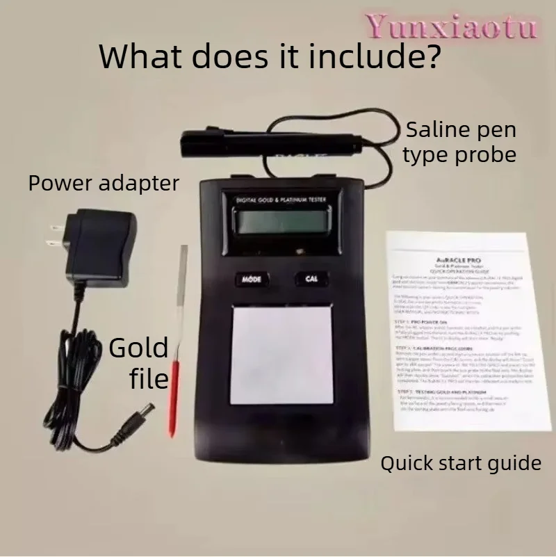 Original Digital Gold Platinum Testing Machine Jeweler Handheld Precision Precious Metal Tester Pen Accessories
