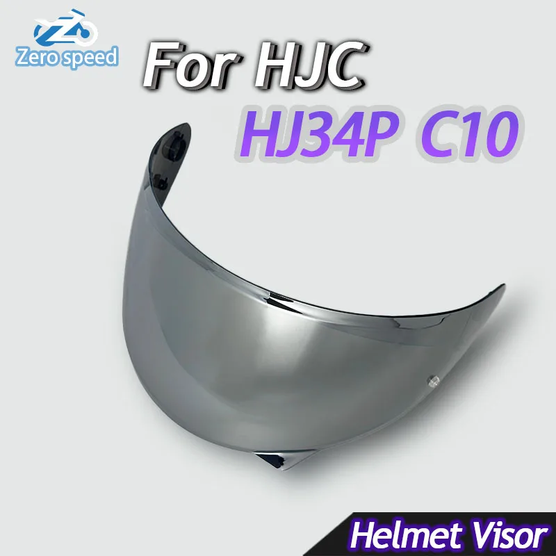 

C10 Shield for HJC HJ34P viseiras capacete Replace Anti-UV Anti-Scratch Dustproof Wind Shield Motorcycle Accessories
