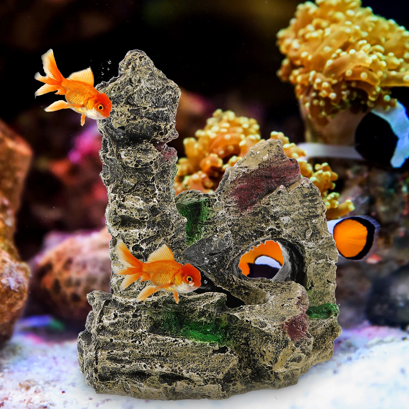 

6 Pcs Simulated Aquatic Plants Fish Decor for Tank Aquarium Decoration Decorations Artificial Water