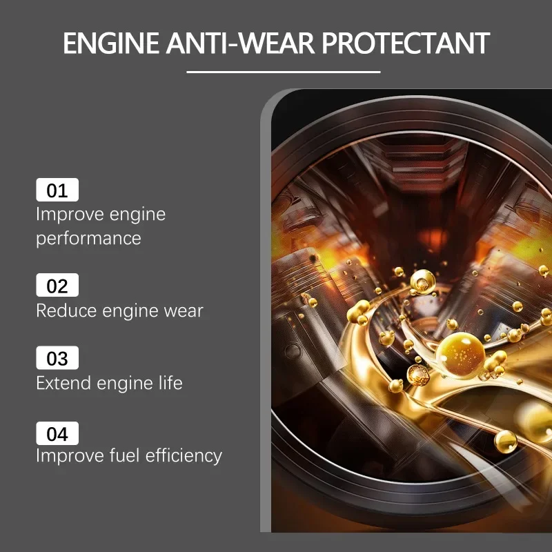 Anti-Wear Engine Protection Agent, Recomendo fortemente, Redução de Ruído, Absorção de Choque, Prevenção de Ferrugem