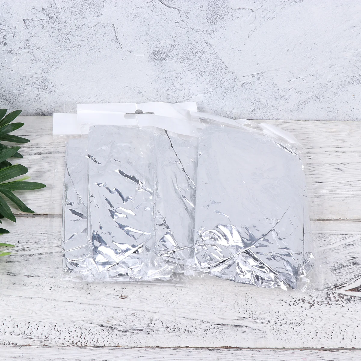 

6 шт. одноразовые шапочки для волос из алюминиевой фольги, водонепроницаемые эластичные вытяжки для душа и ванны, тепловая шапочка, парикмахерская шапочка для укладки волос