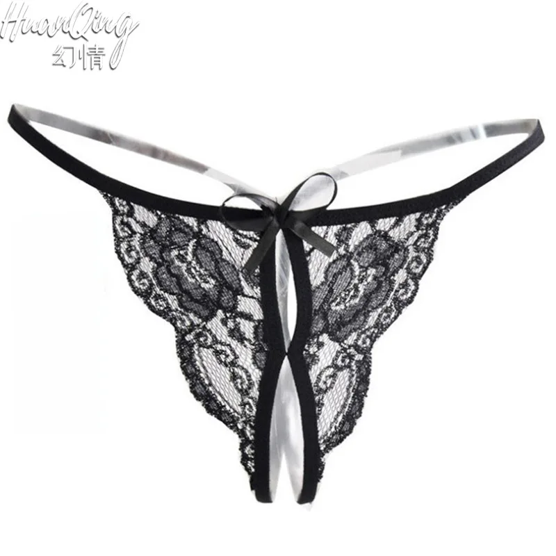 Bragas de encaje de entrepierna abierta para hombres encantadores, ropa interior bóxer, calzoncillos de tiro bajo, lencería Sexy, transparente, calzoncillos sexuales