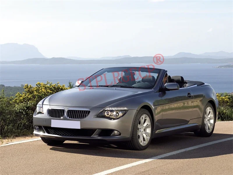 Für BMW 5er 6er Serie E60 E61 E63 E64 2004-2010 Ersatz-Seitenspiegel Heizglas Beheizte Spiegellinse mit Platte – Detail 3