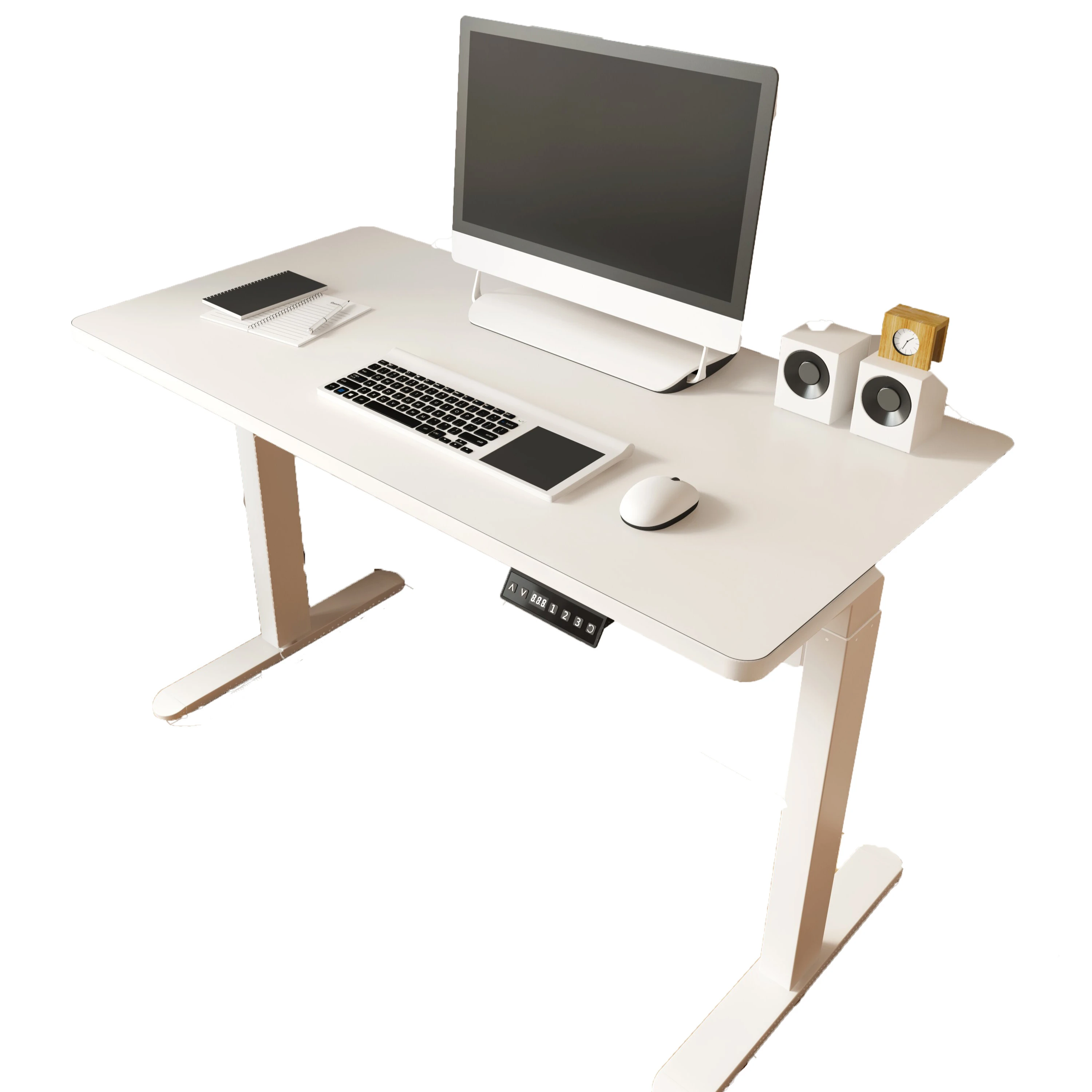 

High Quality Modern Wooden Home Office Desk Height Adjustable Electric Ergonomic Standing/Gaming/Working Computer Table Panelpro