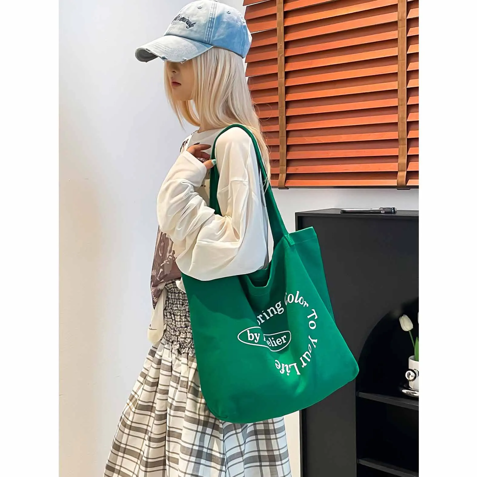 حقيبة قماش عصرية بتصميم متخصص حقيبة حمل نسائية 2025 حرف جديد للتنقل حقيبة كتف ذات سعة كبيرة #2