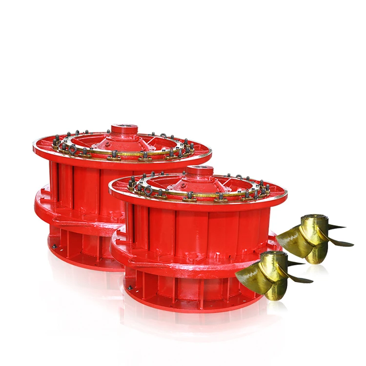 Micro roue de turbine hydraulique Kaplan, 180kW