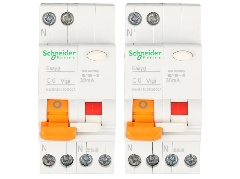 Schneider Electric MGNEA9C45C6/10/16/20/25/32/40 30mA Leakage Small Circuit Breaker