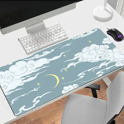 Cloud Large Mousepad Gamer Mousepads Keyboard Mat Desk Rug Landscape Pc HD Desk Mats Natural Rubber Company Mouse Pad For Gift