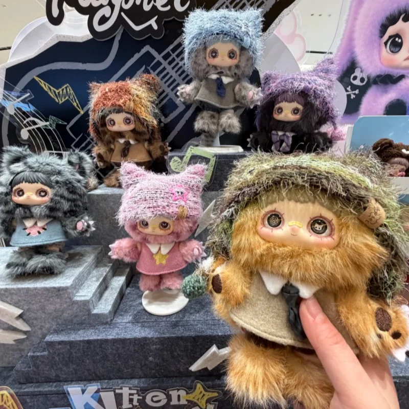 

New Genuine Maymei Kitten Academy Series Plush Blind Box Cute Plush Doll Mystery Box Bag Pendants Kids Gift For Adult Collectors
