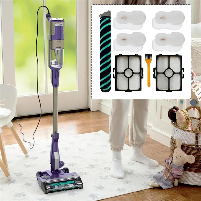 A76G-메인 브러시 HEPA 필터 키트 교체 Shark HZ4002 유선 스틱 진공 청소기 부품 폼 및 펠트 필터