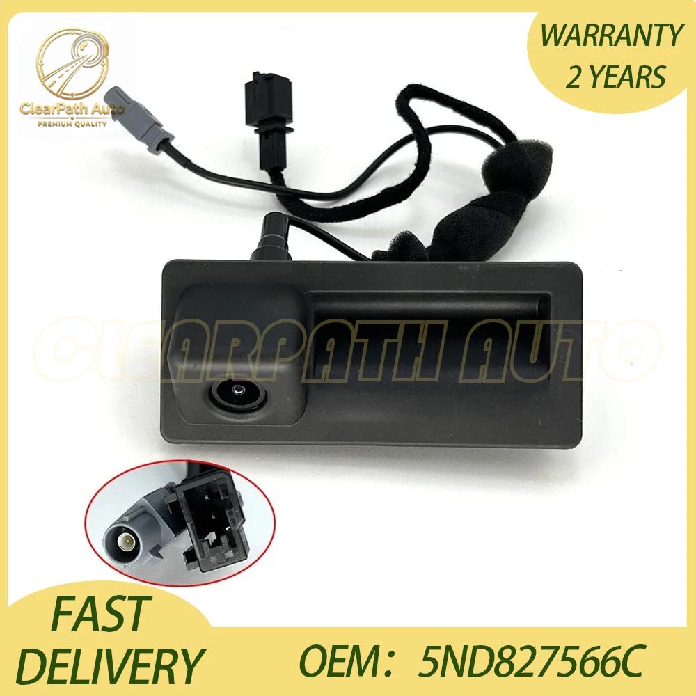 5ND827566C Rear View Parking Reversing Camera 5ND 827 566 C 5N0 827 566C For Audi A4 A5 A6 A7 Q5 S6 VW Tiguan RNS510 RCD510