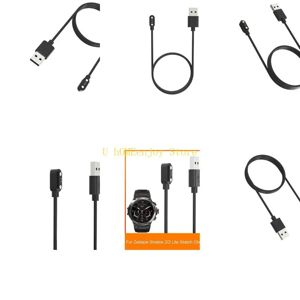 B0KF USB Charging Power Supply Adapter for Zeblaze 2/2 Lite