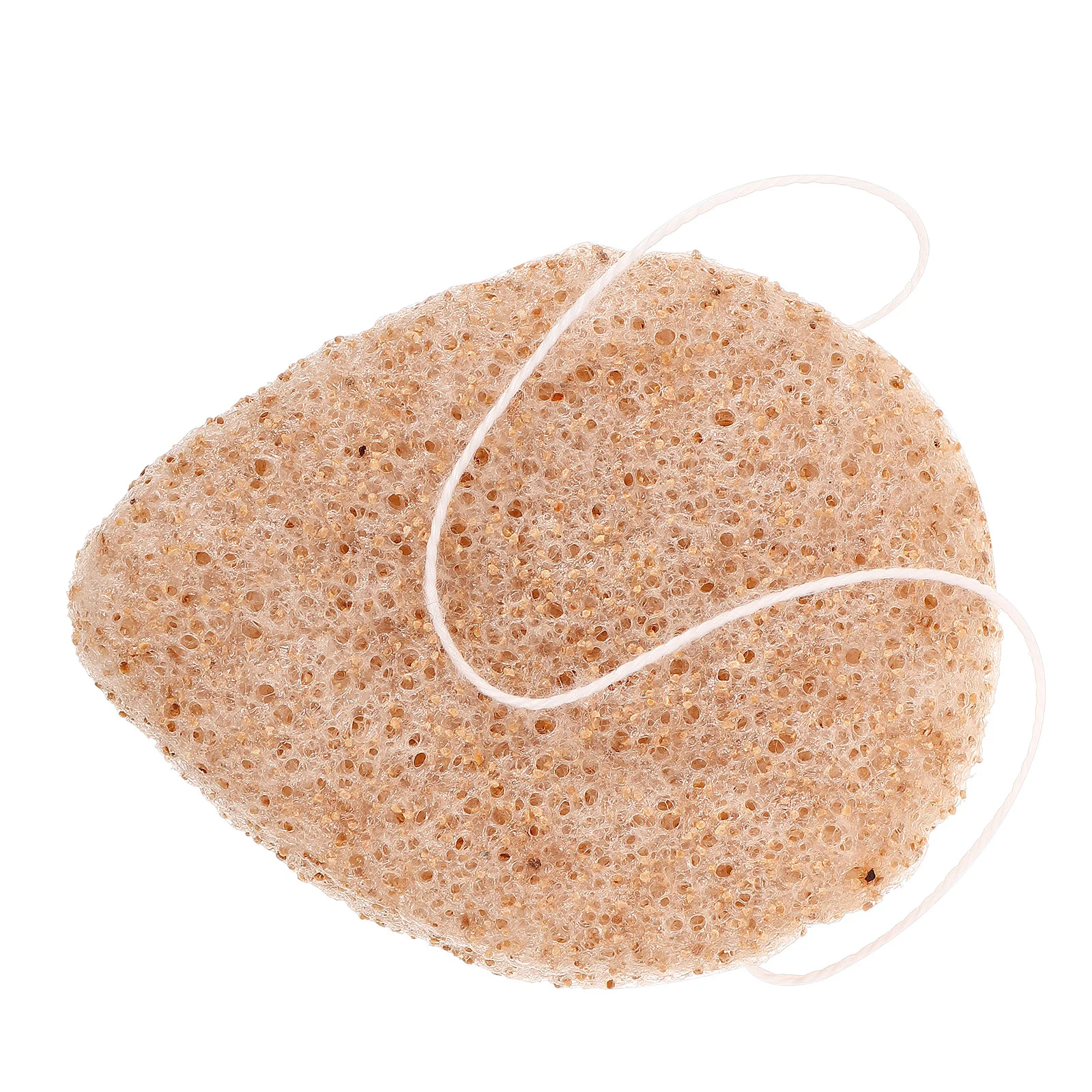 Épurateur exfoliant de nettoyage en noix naturelle, épais et Durable, soins pour la peau, nettoyage en profondeur, éponges douces et Non irritantes