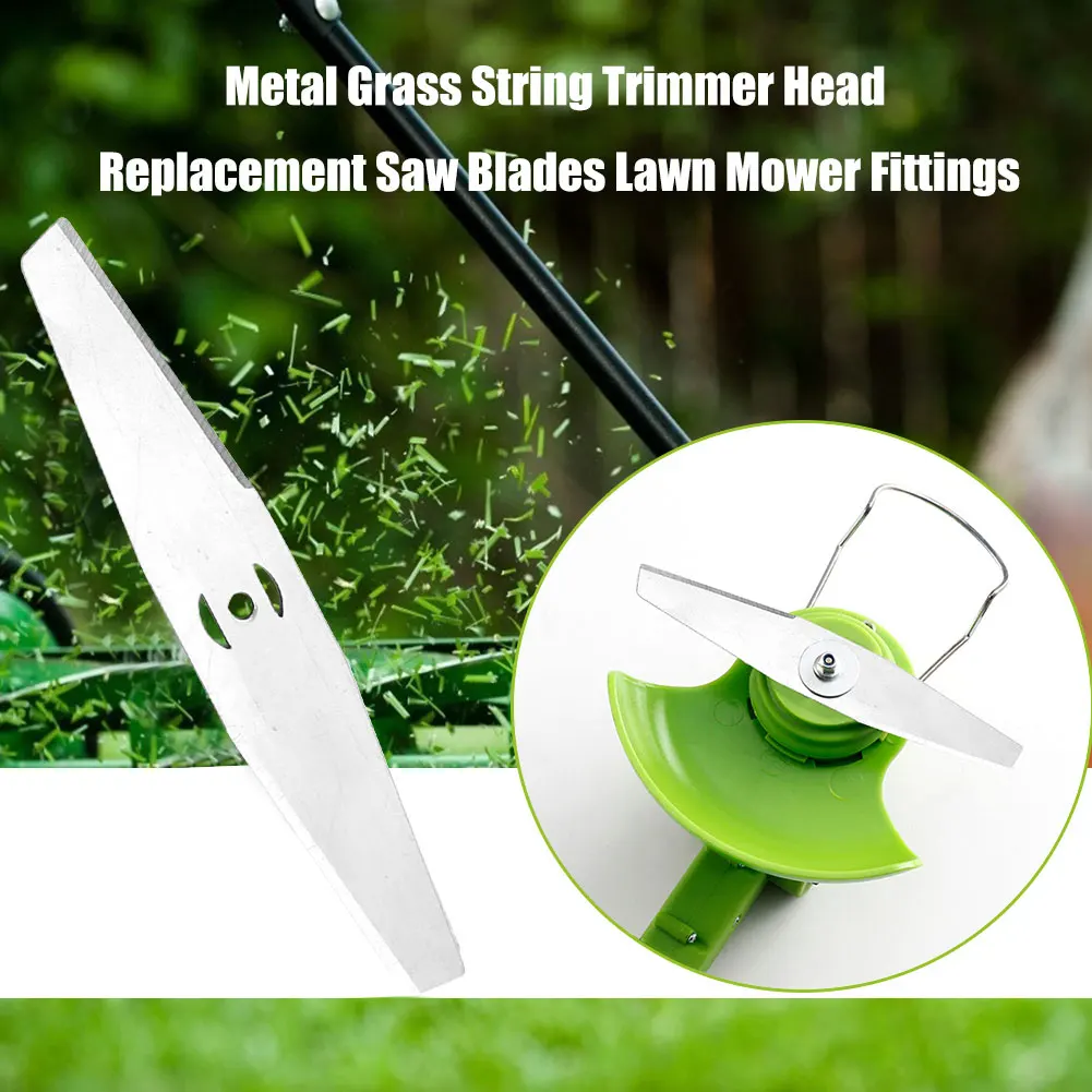 

5-20PCS Grass Trimmer Blades Lawn Mower Blade Replacement Metal 200mm Trimmer Cutter Blade Robotic Garden Power Tool Accessorie