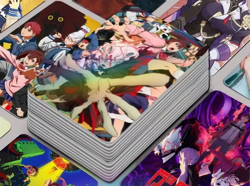 96 Pc/Set the Audacious Crew Manga Laser Lomo Card Album Comic Characters Photo Cards for Fans Collection