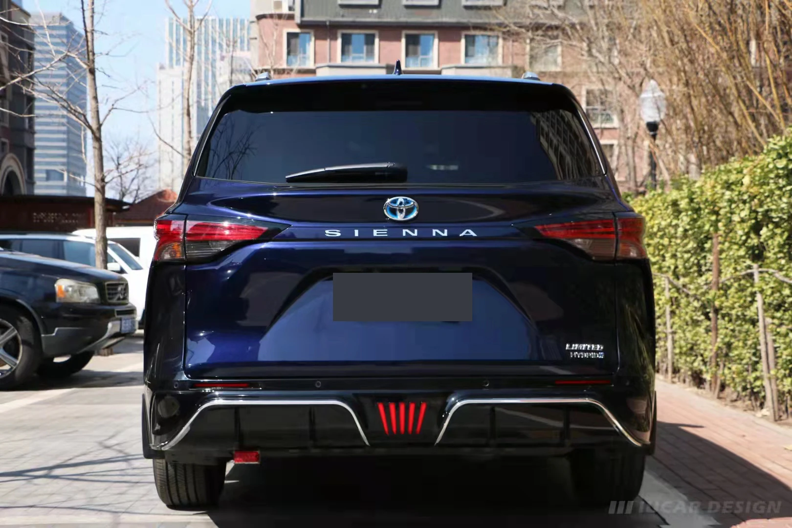For 2020-2022 Toyota Sienna Upgrade Dream Drama Style Body Kits Front Bumper Grille Front Lip Rear Lip Perfect Fitment - Image 6