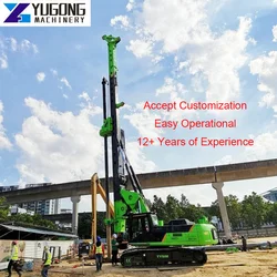 YG Factory Supply Hydraulic CFA Multifunctional Underground Rotary Drilling Rig Piling Rig Machine