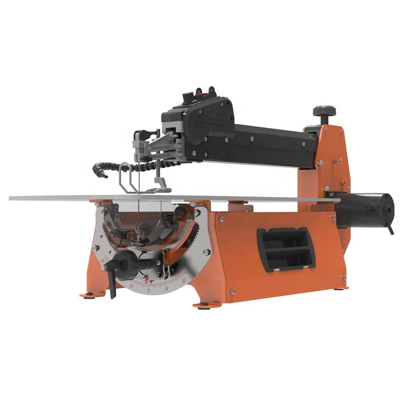 550~1550SPM 22 inch Wood Cutting Saw Variable Speed Parallel Arm Scroll Saw for Woodworking