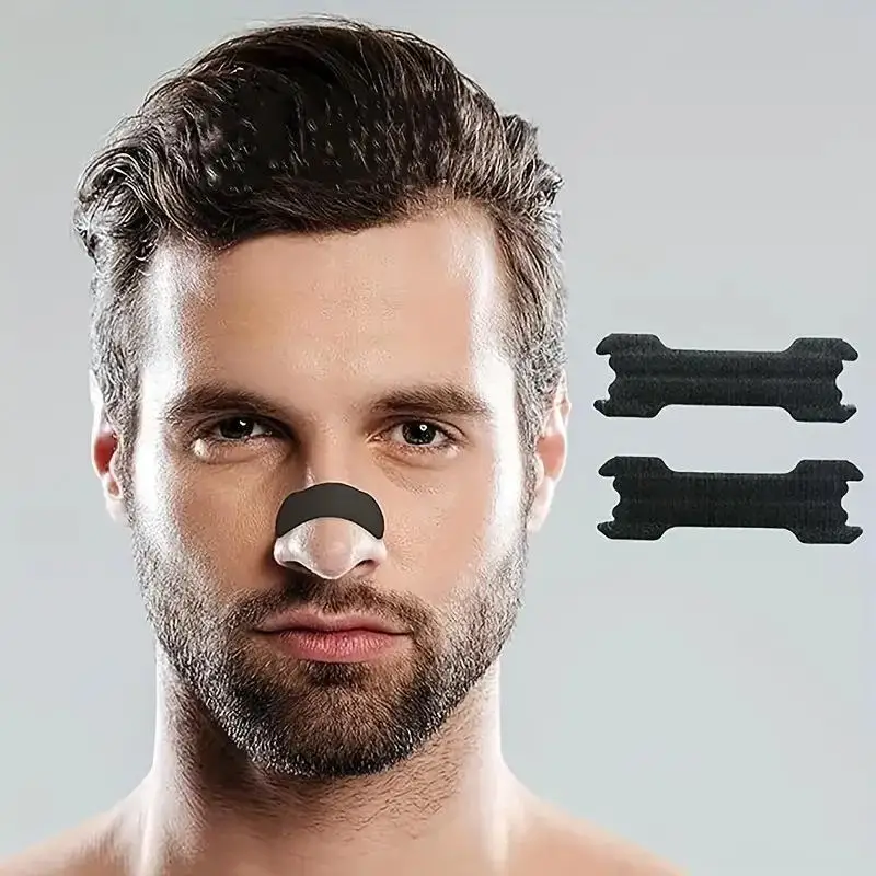 10/20/30Pcs Black Nose Strips Extra Strength Nasal Strips Better Sleeping Non-Invasive Anti Snoring Strips For Adult And Child