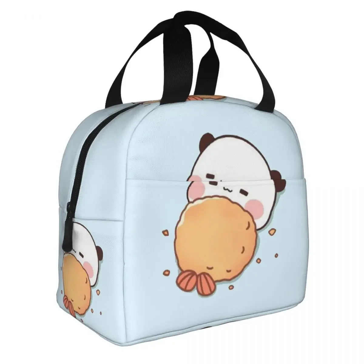 Panda Brownie Bear Lunch Bag Leakproof Mochi Cat Meal Container Thermal Bag Tote Lunch Box Office Outdoor Food Storage Bags