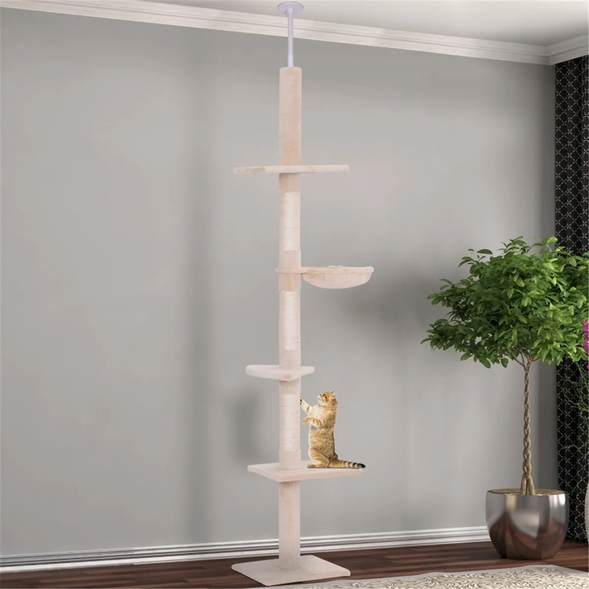 

Wooden Cat House/Cat Trees /Cat Climbing Tower