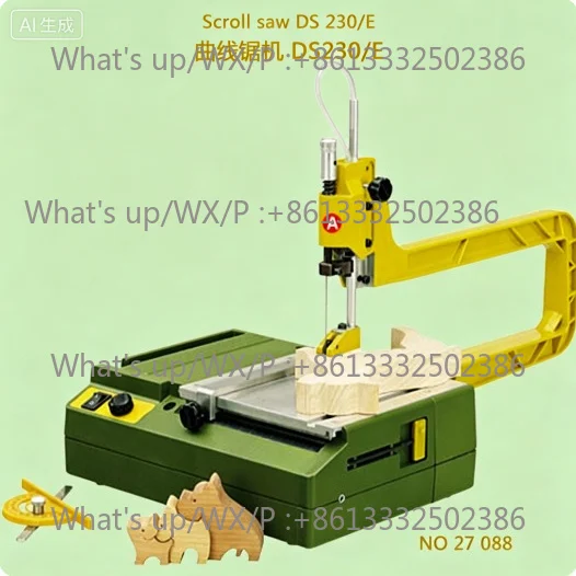 27088 Curve Saw DS230E Woodworking Bench Wire Saw Machine Desktop Micro Latte Saw Machine