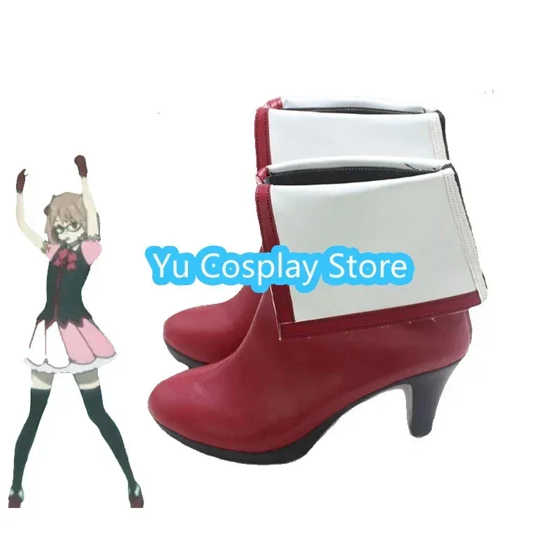 كاندي 2025 يو- أحذية أنيمي بيوند ذا باوندري كورياما ميراي PU أحذية كرنفال الهالوين كوسبلاي الدعامة Custo