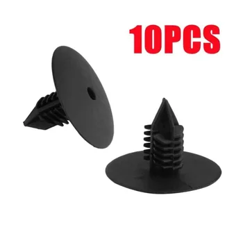 10pcs Car passaruota fodera Splash Guard Trim Clips Clip di fissaggio automatico per Renault Clio MK2 Scenic Megane 2 3 accessori per Auto