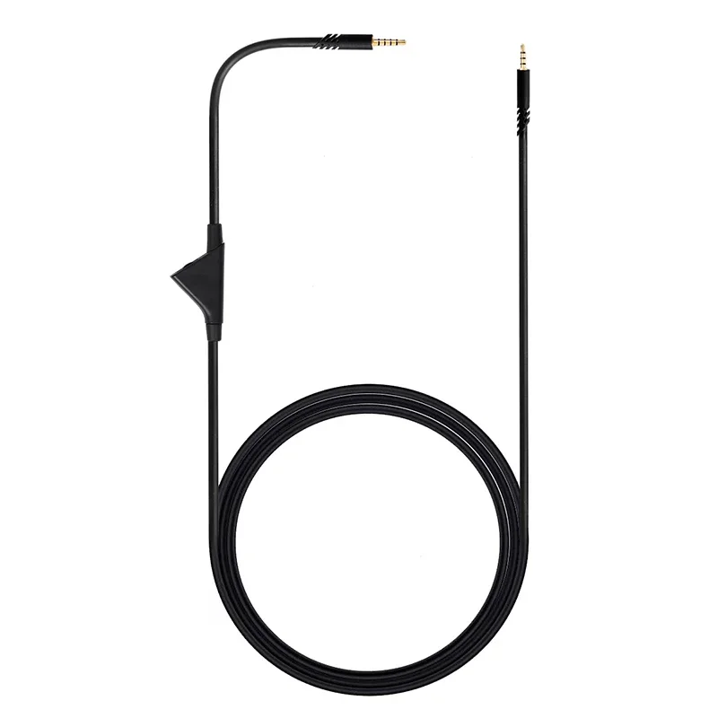 A Must Have Accessory For Durable 2 Meter Headphone Replacement Cable With Integrated Sound Level Controls For