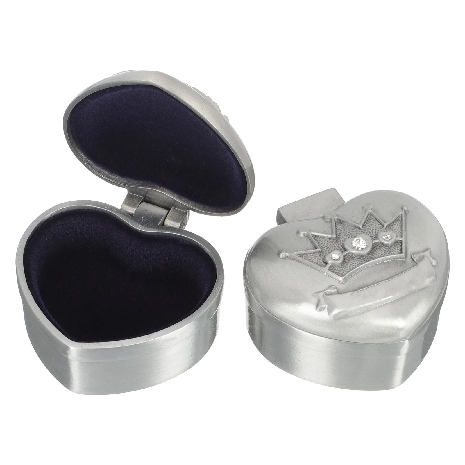 2Pcs Alloy Baby Tooth Collection Box Children Teeth Keepsake Organizer Kids Tooth Storage Holder Zinc Alloy Keepsake Organizer