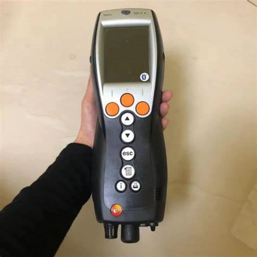 Brand New Testo 330-2LL Flue Gas Detector Efficiency Analyzer For Smoke Response Time About 35s High Quality