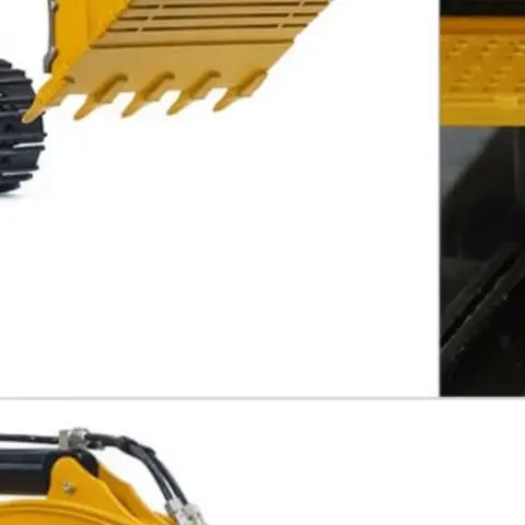 1/8 390F RC Metall-Hydraulikbagger RTR Kettenbagger Schwerlast-Baufahrzeug Modell Spielzeug TH22724