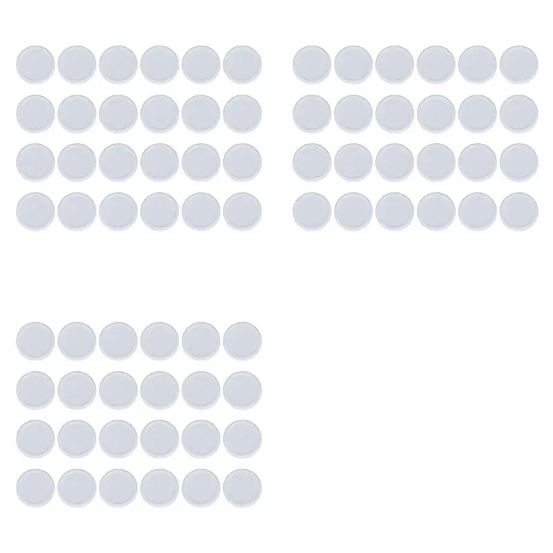 

L60A 72X Regular Mouth Lids For Mason Jar Lids Plastic Storage Caps For Mason Canning Jars And More, Standard, Dia 70Mm