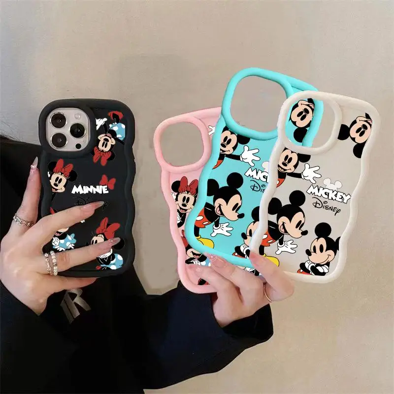 Couple Mickey Minnie Mouse Case For Motorola Moto E14 G84 5G G22 G14 E32 EDGE 40 NEO 5G cover Disney Cute