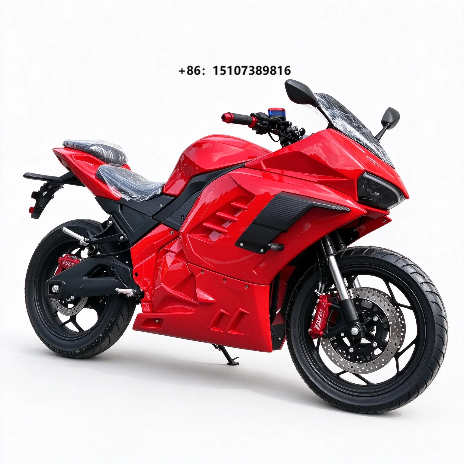 15000w Water-cooling System Center Motor Super Speed Racing Adult Electric Motorcycle