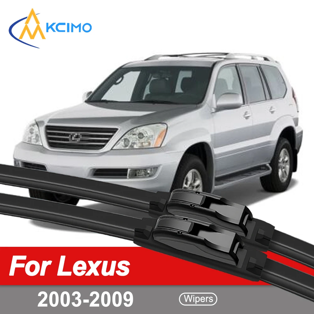 

Car Wiper Blade Blades For Lexus GX J120 2003-2009 Windshield Windscreen Clean Naturl Rubber Cars Wipers Accessories