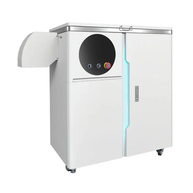 Three-in-one solid-liquid oil-water separation residue reduction swill grease separator y