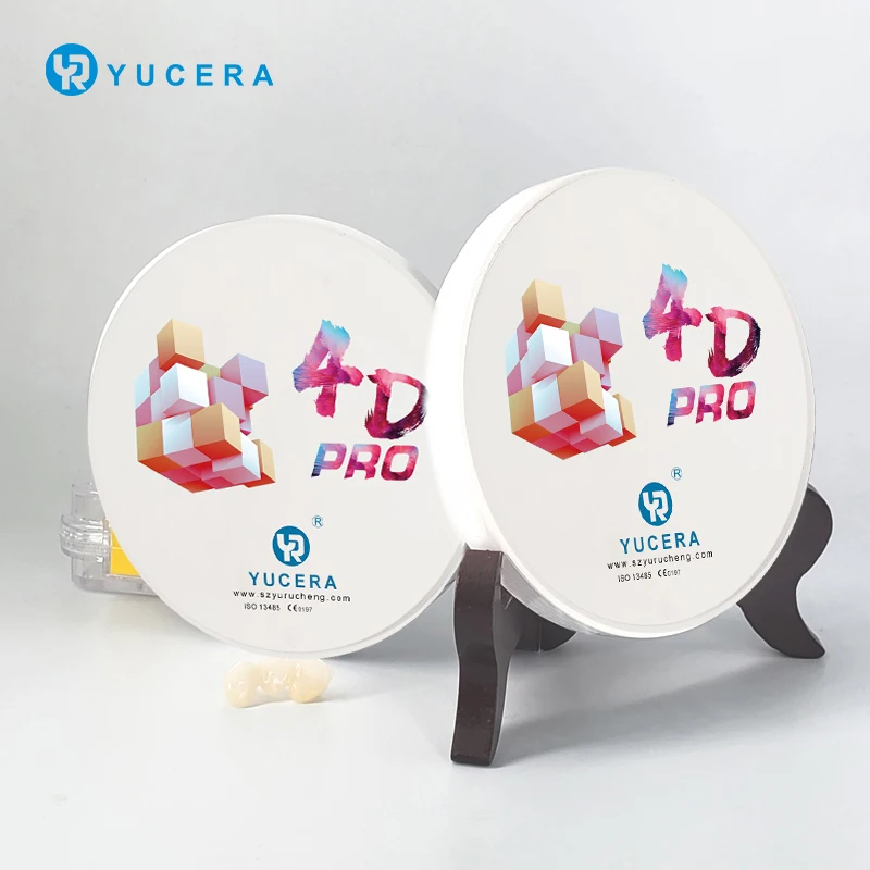 Yucera 4D Pro Teeth Making Material Dental Zirconia Disc